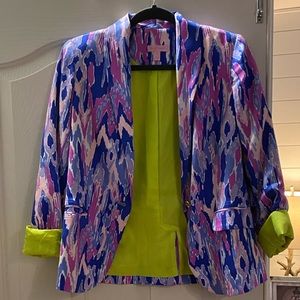 Lily Pulitzer colorful blazer